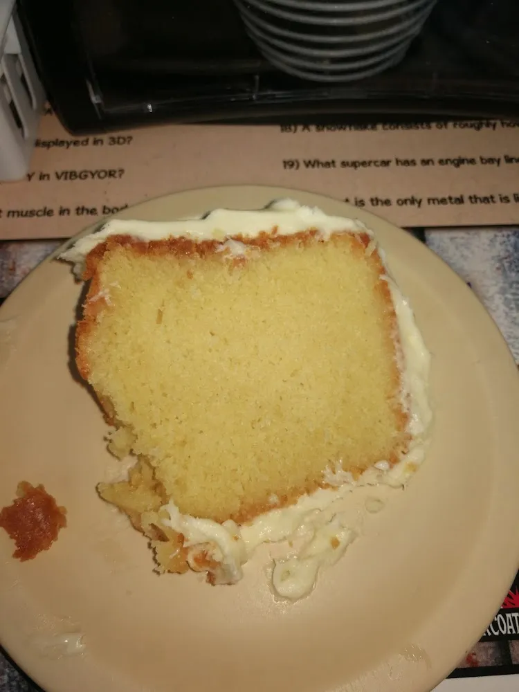 Pound Cake with Cream Cheese Icing